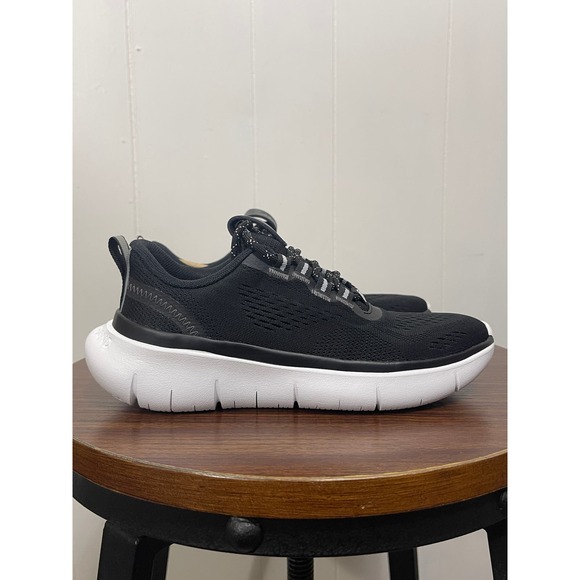 Cole Haan Shoes - Cole Haan Zerogrand Womens Journey Running Sneaker 5 Black Faux Leather Upper